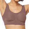 sloggi Donna Zero Feel Top Ex, Cacao, XS
