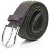 DWOY Cintura elastica in tessuto intrecciato per uomo e donna