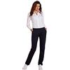 OXIGYM Pantalone Donna Cotone Felpato Sportivo Elegante Art FL208