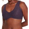 sloggi Donna Zero Feel Lace 2.0 Bralette, Blueberry, XS