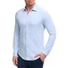 ELDO COLLECTION Camicia Uomo Slim Fit in Cotone Elasticizzato Supima® - Elegante e Aderente - Senza Stirare - Manica Lunga