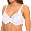 Playtex Reggiseno con Ferretto Flowery Lace in Pizzo Sostegno Perfetto Donna x1, Bianco, 5F