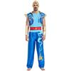 Générique Deguisement Aladin Uomini Vestito Della Lampada per Uomo Costumi Del Principe del Deserto E Sheikh per Carnevale E Cosplay E Rappresentazione Teatrale