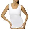 Ma.Re Maglia Intimo Donna Misto Lana Microfibra Spalla Larga Liscia (3/S, Bianco)