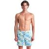 Arena Men's Water Prints Beach Boxer Ao - Pantaloncini da Spiaggia da Uomo, Verde Chiaro/Multicolore, M