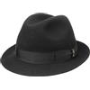 Borsalino Cappello Feltro Pelo Marengo Trilby Donna/Uomo - Made in Italy da Uomo di con Nastro Grosgrain Estate/Inverno Inverno
