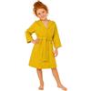 Dorian Home - Accappatoio Bambino Bambina in Microfibra Anallergico, Morbido, Leggero Salvaspazio Assorbente, Rapida Asciugatura con Cappuccio, Tasche, Cintura a Passanti e Gancio, Lavabile (no Stiro)