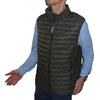 Fantasy Gilè Piumino Leggero Ecologico 100 grammi senza manica Uomo (3XL IT, Verde)