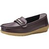 Generisch Donne di moda traspirante pizzo up scarpe appartamento scarpe casuali