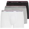 Tommy Hilfiger Uomo Pantaloncini Boxer Confezione da 3 Intimo, Multicolore (Black/Grey Heather/White), XL