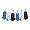 PETTI Artigiani Italiani - Calzini Bambino, 6 Paia di Calzini Corti Bambino, Calzini Bambino Corti Maschietto, Calzini Bambino Cotone Filo di Scozia, 100% Made in Italy