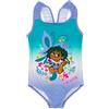 Disney Encanto Costume da Bagno per Ragazze | Bambini Animati Mirabel Magic Madrigal Famiglia Floreale Cinghie Frilly Tutto in Un Costume da Bagno | Merchandising
