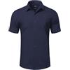 Casey Kevin Camicia Uomo Maniche Corte in Fibra di Bamboo - Camicia a Righe