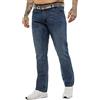 989Zé ENZO Jeans Uomo Pantaloni Casual Cotone Classic Fit con Cintura EZ399 Blu 38W / 30L