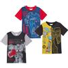 Transformers Confezione da 3 magliette Bumblebee Optimus Prime Megatron per ragazzi