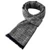 LumiSyne Invernale Sciarpa Per Uomo Stile d'Affari Foulard a Quadri Strisce Classiche Morbida Texture In Cashmere Sciarpa Lunga Con Nappa