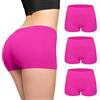 Love My Fashions® Mutandine Boy Shorts da Donna Intimo Anti-Sfregamento Boxer Shorts da Donna Boxer Briefs Pantaloncini Sportivi Boyshorts Confezione da 3, Rosa fucsia., Small-Medium