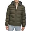 Tommy Hilfiger Hooded Puffer Jacket (Standard And Big & Tall) Giù Alternative Outerwear Cappotto Uomo (Pacco da 1)