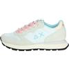 SUN68 ALLY SOLID NYLON Sneaker da Donna Bianco Z35201-01