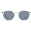 NOOZ Optics Occhiali da Sole Polarizzati Unisex - Eleganti e Sottili - Protezione 100% UV - Occhiali da Sole Uomo e Donna - Custodia Compatta - CRUZ - Rotonda