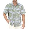 Gavliuu Camicia Hawaiana da Uomo - Camicia Hawaiana da Uomo con Bottoni, Camicie Floreali Stampate Casual a Maniche Corte