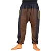 PANASIAM Chill Pants, lini, M, Blue-Brown