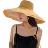 Risipu Cappello da sole a tesa larga da donna, con visiera parasole, protezione UV, cappello da spiaggia, traspirante, estivo, cappello da pesca, visiere, cappelli pieghevoli UPF 50+