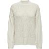 Only Onlleise Freya LS High Neck Knt Maglione Donna (Pacco da 1)