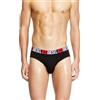 Diesel Umbr-andrethreepack Slip, Nero, L (Paco da 3) Uomo