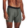Under Armour - Boxer da uomo Tech da 15,2 cm, confezione da 1 (182), salvia colorado / nero, S