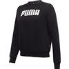 PUMA Essentials - Felpa da donna con scollo rotondo