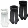 Rainjia Pantaloni termici per neonata, taglia 68/74/80, 3 pezzi, in pile, per bambine, 86/92/98, in pile, con brillantini, 104/116/122/12/134, stile 1, 80-86