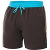 ZAGANO Pantaloncini da Nuoto e da Sport, Costume da Bagno da Uomo, Corti, Prodotti nell'UE, Resistenti e Comodi, 5014, Grigio, M