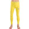 sesto senso Pantaloni Lunghi per Ragazzo Biancheria Intima Sportiva a Compressione 4XS/3XS Yellow Giallo