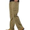Peuignao Pantaloni Cargo Pants Uomo Pantaloni da Lavoro Uomo Jogging Pants Uomo Pantaloni Trekking Uomo Larghi Tactical Tattici Multitasche Pant Uomo Baggy Cargo Militari Taglie Forti Lunghi Casual Giallo 6XL