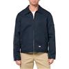 Dickies Giacca da uomo sfoderata Eisenhower, Blu navy scuro, Medium
