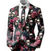 RUMAOZIA Costume di Halloween da uomo, giacca scheletro horror, giacca blazer stampata, blazer spaventoso, abbigliamento per feste, abbigliamento casual, festival