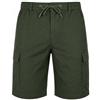 Siry Work Sea Barrier Bermuda Uomo Sport con TASCONI Art Marea (Verde, XL)