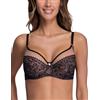 Ava 1396 Elegante Reggiseno Morbido in Delicato Pizzo Floreale (Ideale da Abbinare con Mutande 1936)