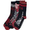 Dark Souls Bonfire Uomo Calzini multicolore 75% Cotone, 20% Poliammide, 5% Elastam