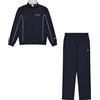 Champion Legacy Script Shop Piping (220289) - Soft Compact Powerblend Fleece High-neck Tuta sportiva, Blu Marino, S Uomo FW24