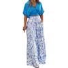 MJGkhiy Donna Elegante Abito da Sera in 2 Pezzi Moda Canotta & Pantaloni Cerimonia Elegante Offerta Vita Alta a Gamba Larga Suit Leggera Donna Estiva