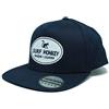 Surf Monkey DRESSED IN MUSIC PLAY WITH ME Cappellino Uomo/Donna con Visiera Surf Monkey® - Berretto da Baseball - Regolatore Stile retrò Snapback - Taglia Unica (Blu Navy)
