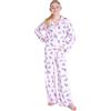 Disney Stitch Pigiama Bambina - Pigiama Ragazza 7-14 Anni Lungo con Bottoni - Gadget Stitch Regalo per Bambine