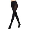 Wolford, Collant Blu 66 denari, Velvet De Luxe, Opache, Massima elasticità, Confortevole cinturino ampio e morbido con logo (M)