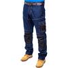 Prime Pantaloni da Lavoro da Uomo Pantaloni da Lavoro Cargo da Combattimento BLJ-02 (BLACK-008, 30W X 30L)