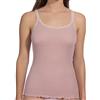 Generico Canotta Donna Estiva della Marca EGI Intimo Mare in Cotone E Seta Spalla Stretta Taglia S/M o L/XL Diversi Colori (S/M, Naturale)