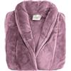 Jolie Firenze BIBIHOME - Vestaglia unisex invernale Unito Ellux effetto cachemire