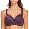 MELENECA Donna Reggiseno Pizzo Minimizer Taglie Forti Cinghie Imbottite Coppa Piena con Ferretto