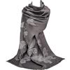 GFM Sciarpa stile pashmina da donna con design farfalla (BFPASH-2)